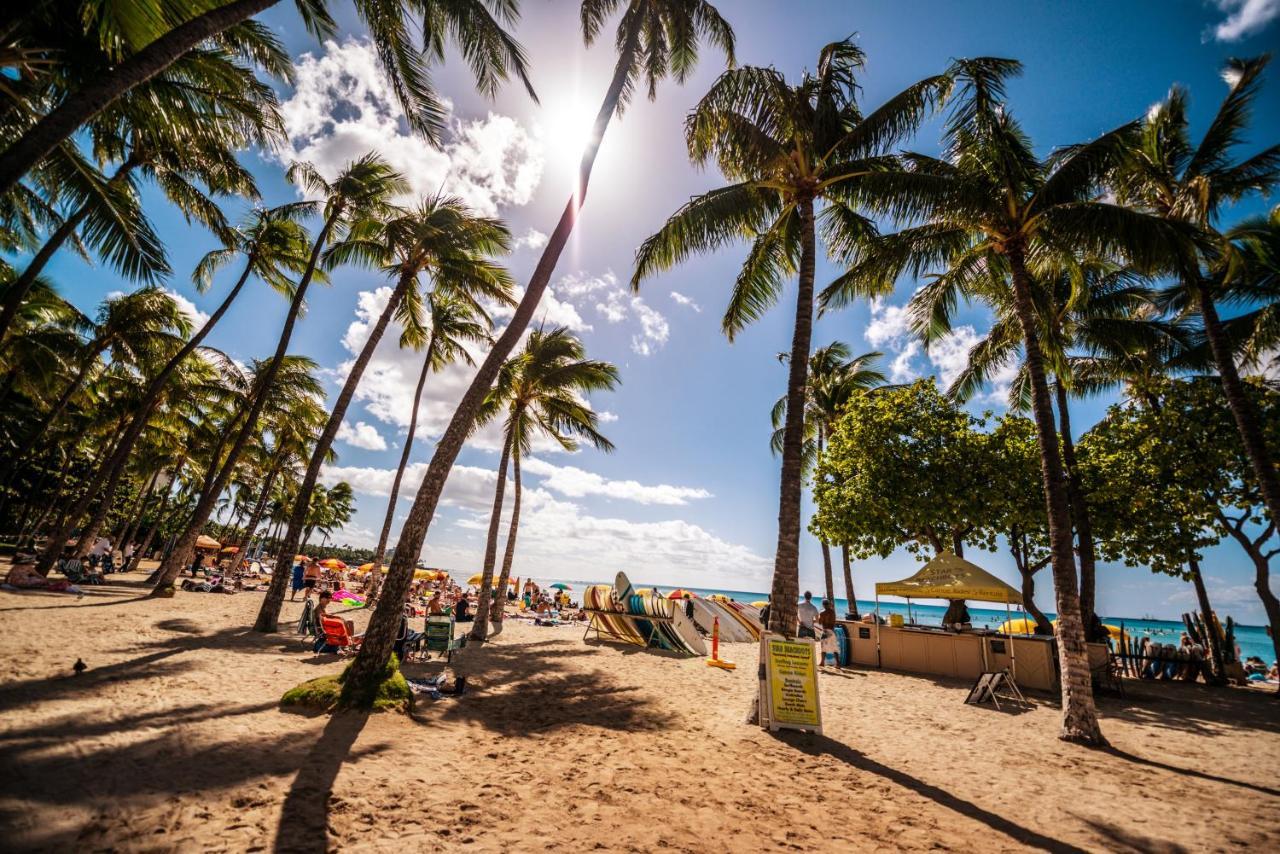 Aloha Vibes Await! Stylish Condo At Aloha Surf - Mountain And City Views Honolulu Ngoại thất bức ảnh