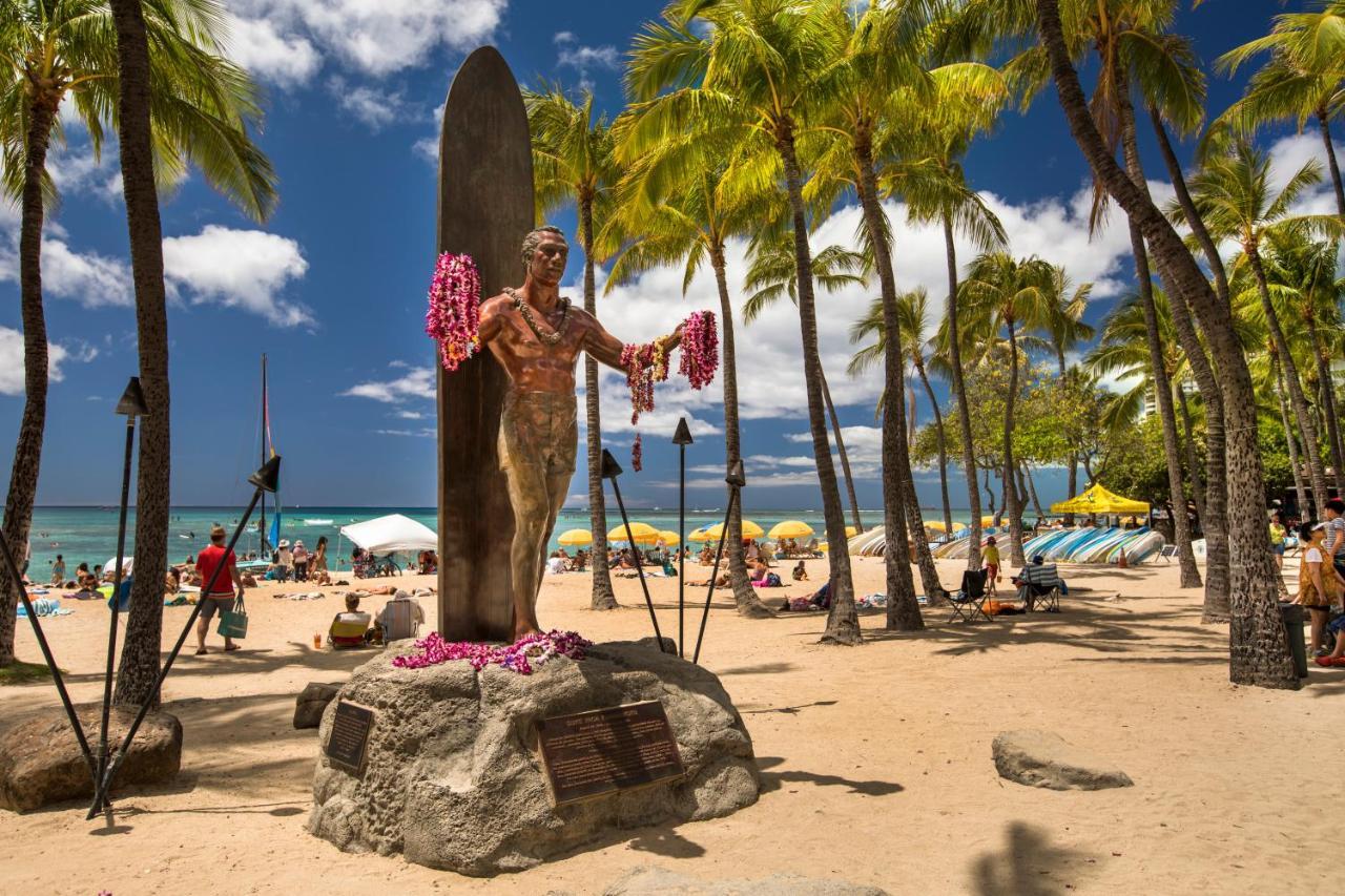 Aloha Vibes Await! Stylish Condo At Aloha Surf - Mountain And City Views Honolulu Ngoại thất bức ảnh